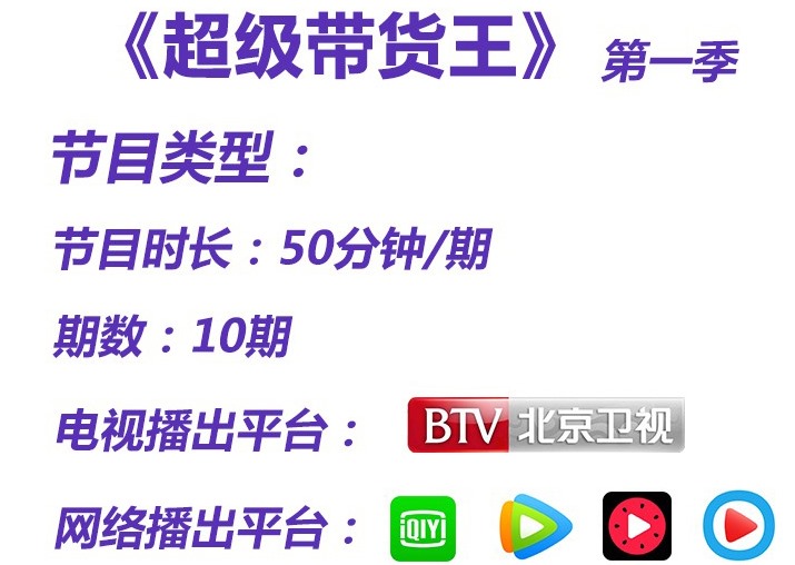 超级带货王播出平台 超级带货王播出平台