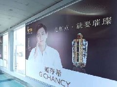护肤品姬存希品牌再次霸占了机场广告